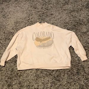 Women's American eagle colorado themed medium sweatshirt